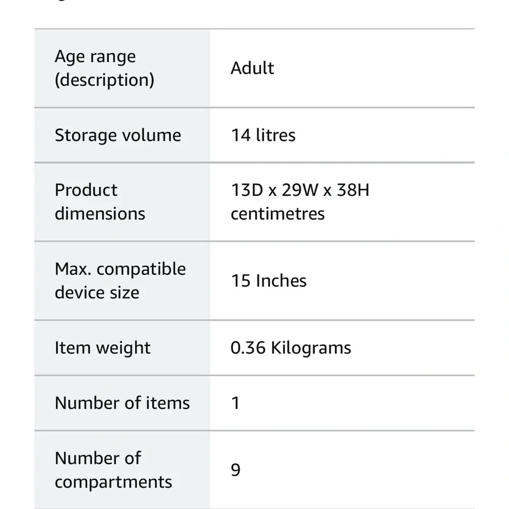 Kali Fancy Forest Red Backpack for Women - Picture 10 of 11